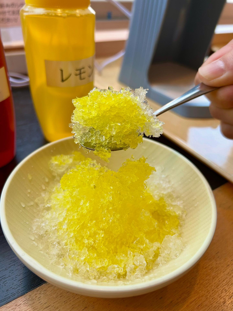 かき氷始めました！