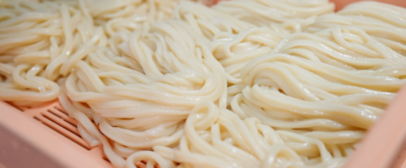 【1メートル超の奇跡麺】いなもくうどん／常連客が「観光客にこっそり教える」絶品裏メニュー