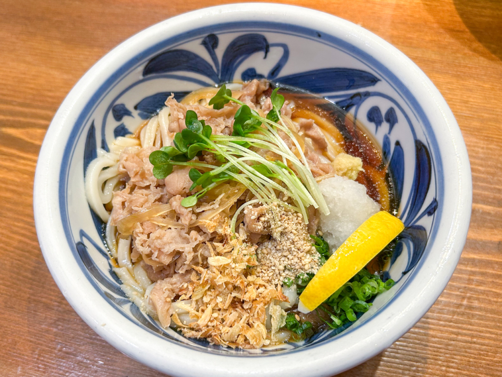 肉ぶっかけ冷