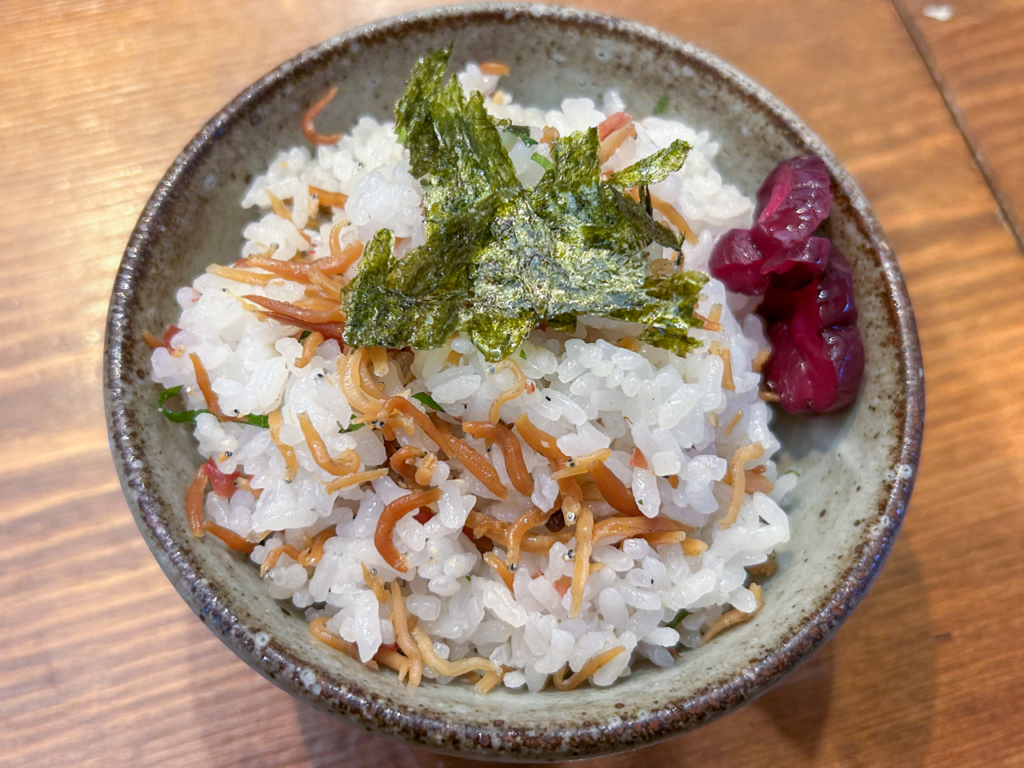 名物じゃこ飯