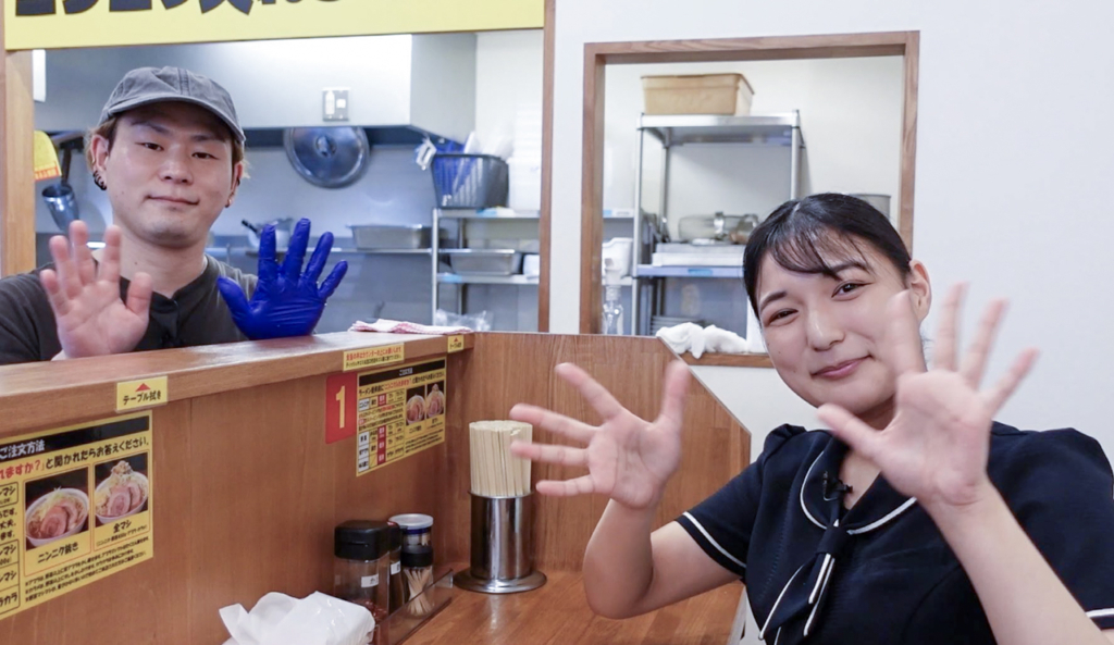 店長と川六スタッフ