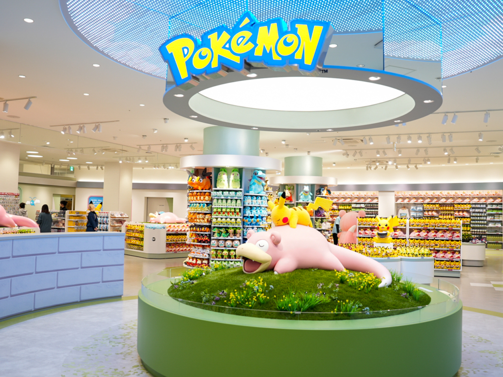 ポケモンセンターカガワの店内