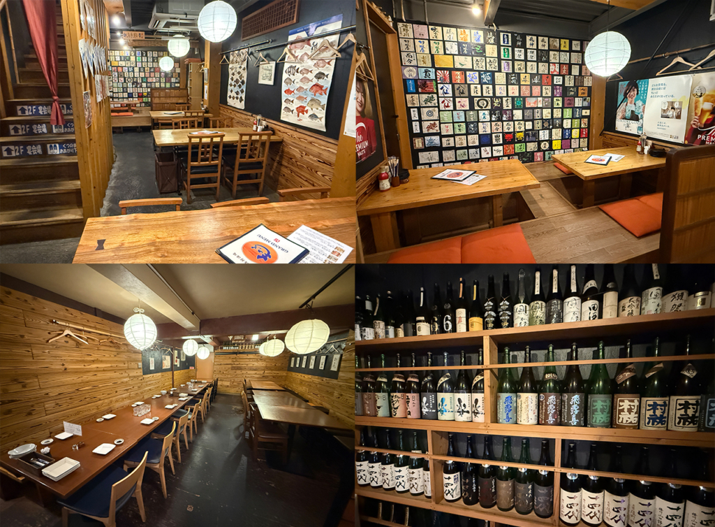 粋な海鮮酒場 ものっその店内